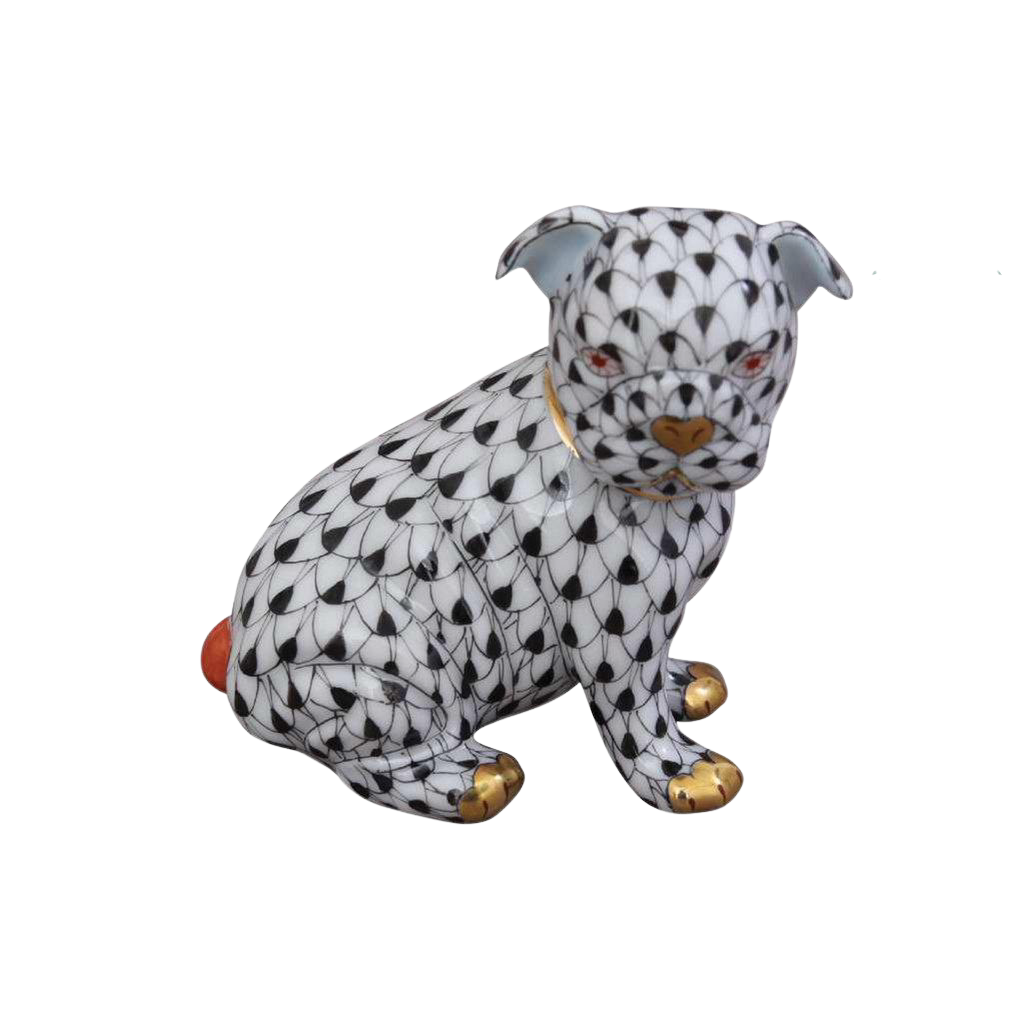 Herend Bulldog Puppy-Collectables-Goviers