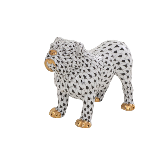 Herend Bulldog-collectables-Goviers