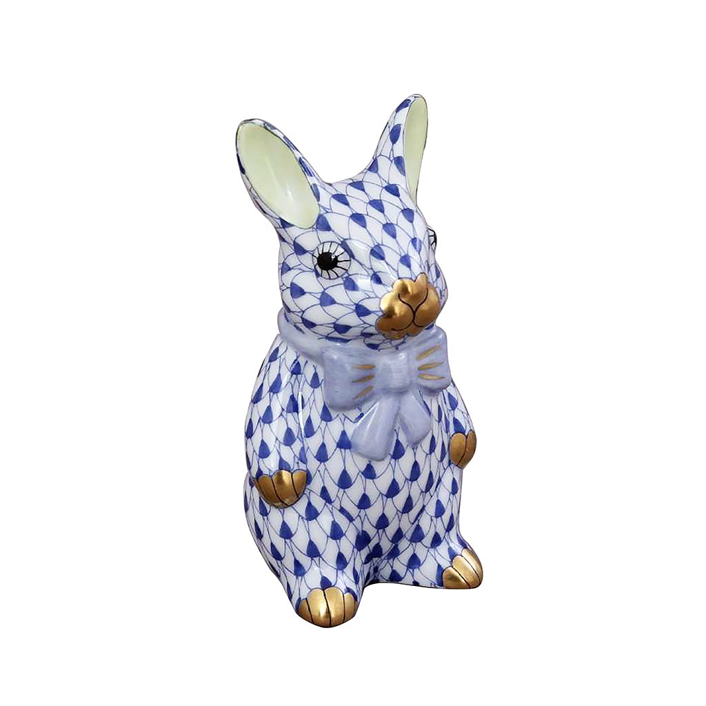 Herend Bunny with Bow-tie VHFB-Collectables-Goviers