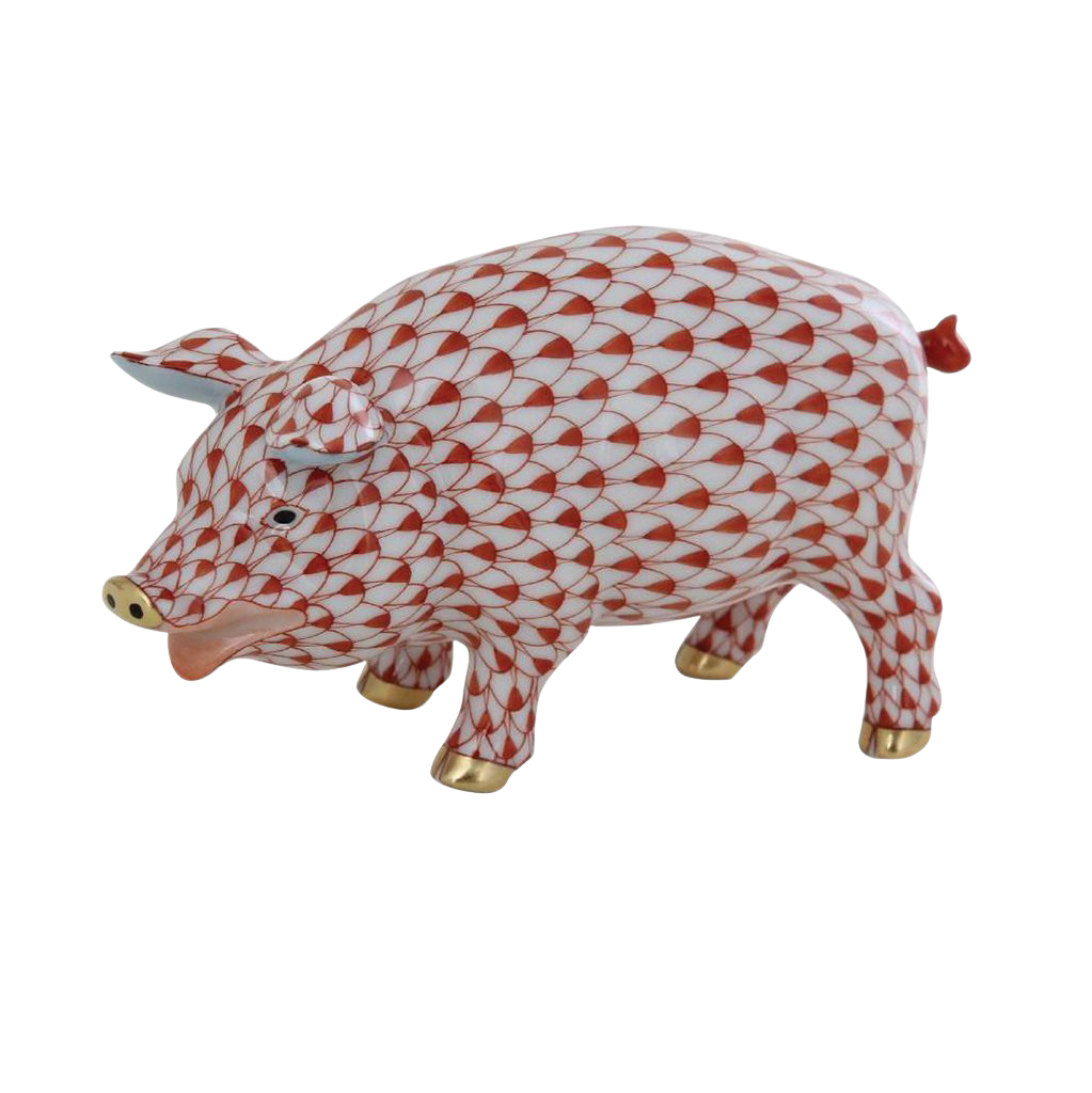 Herend Pig VH-Collectables-Goviers
