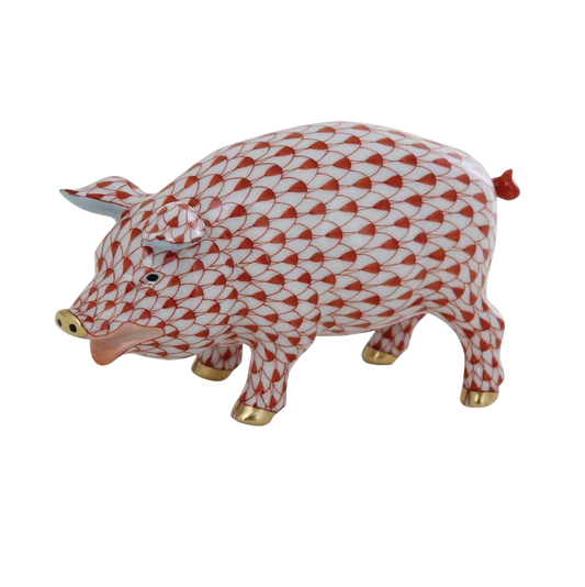 Herend Pig VH-Collectables-Goviers