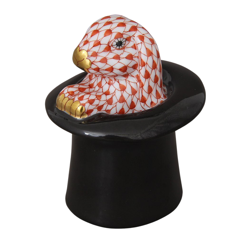 Herend Rabbit Trick-Collectables-Goviers
