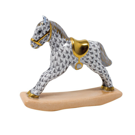 Herend Rocking Horse-collectables-Goviers