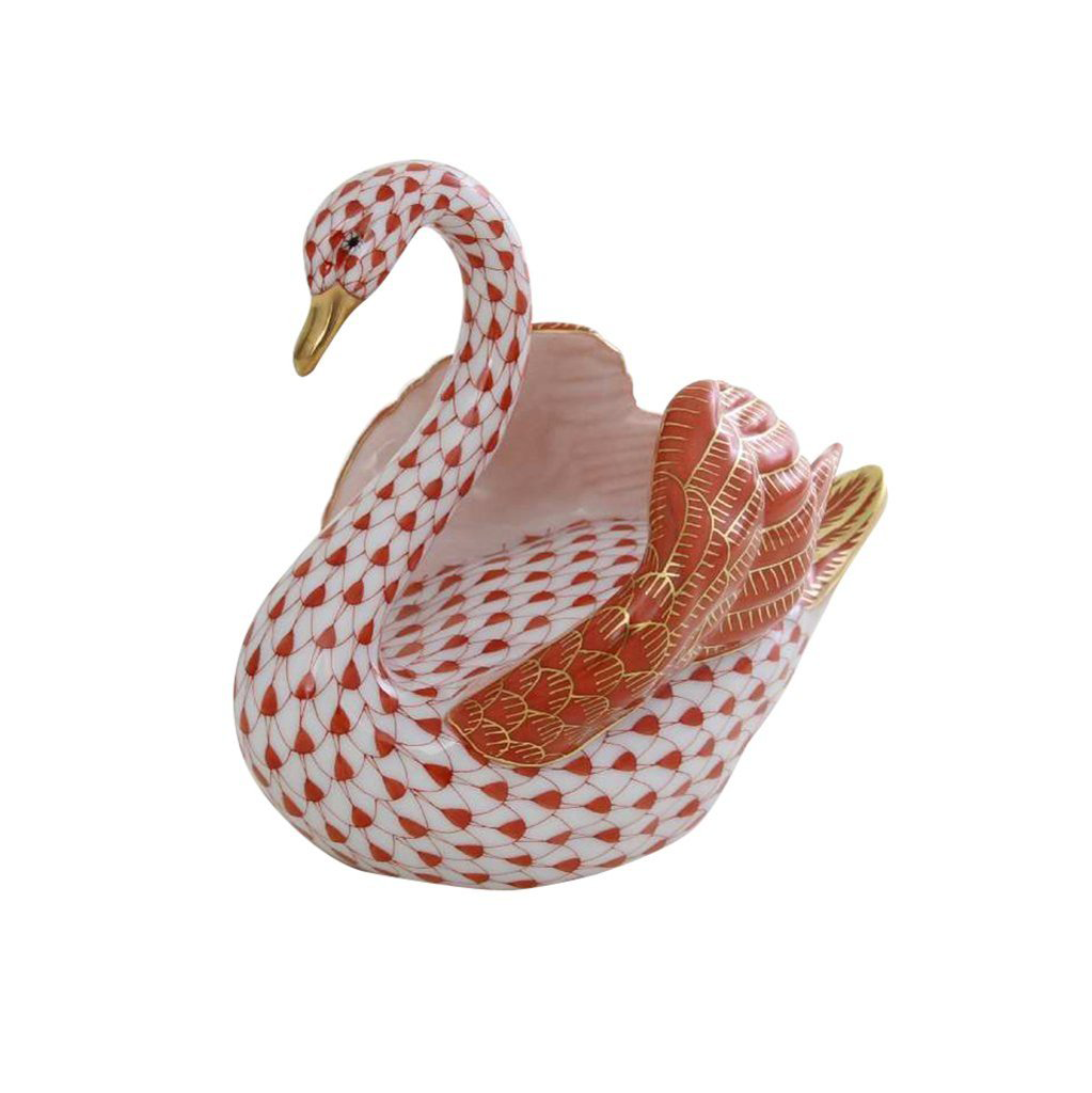 Herend Swan | Rust VHM-Collectables-Goviers