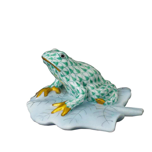 Herend Tree Frog Mini VHV-Collectables-Goviers