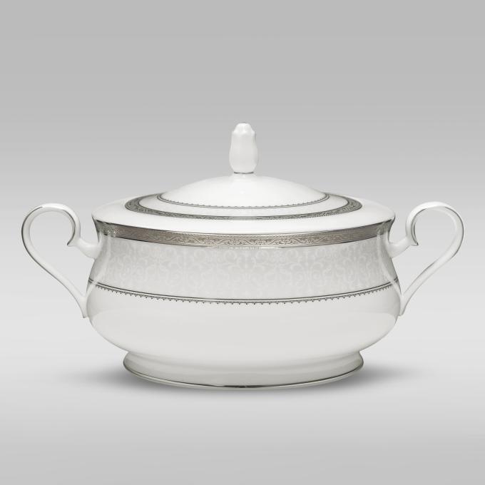 Odessa Platinum Covered Vegetable Dish