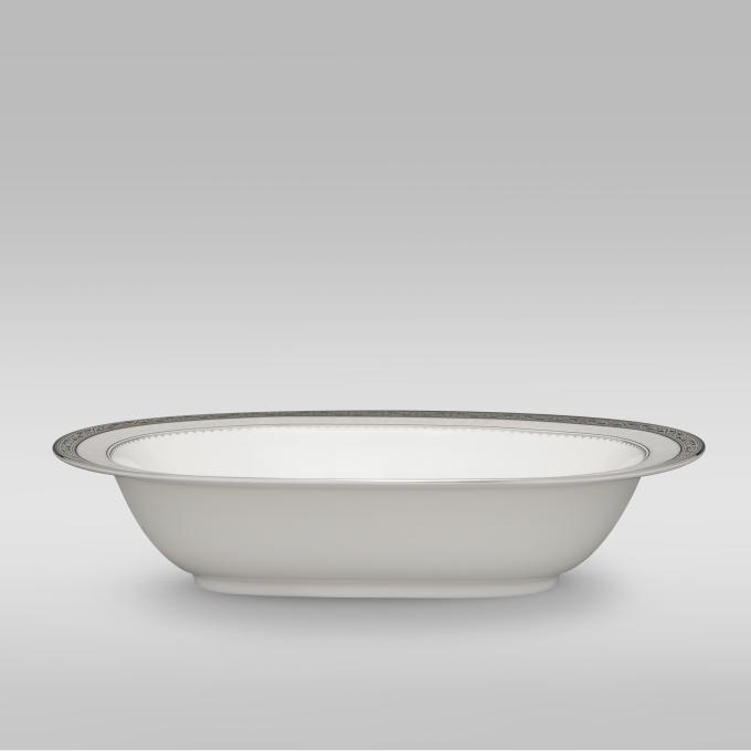 Odessa Platinum Oval Vegetable